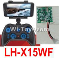 Lead Honor LH-X15 X15C X15WF Spare Parts-39 Transmitter(Not include the Mobile phone) & Circuit board,Receiver board,Lead Honor LH-X15 X15C X15DV X15WF RC Quadcopter Drone Spare Parts Accessories,LH-X15 Replacement parts